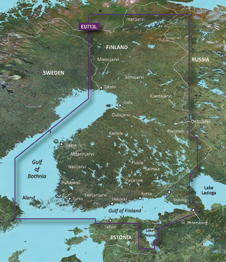 BlueChart G2 Vision - EU713L /Fínsko/ LARGE 753759070403