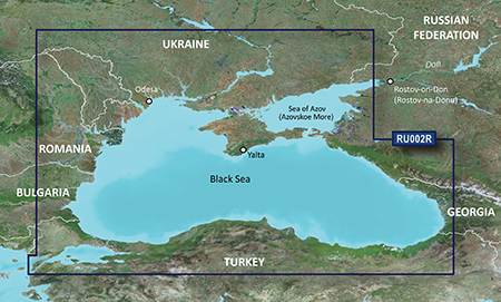 BlueChart G2 Vision - RU002R /Black Sea & Azov Sea/ REGULAR 010-C1064-00