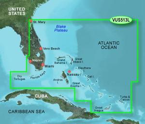 BlueChart G2 Vision - US513L- Jacksonville - Bahamas/LARGE 753759069223