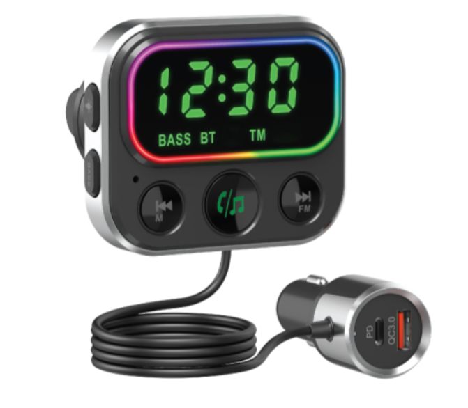 Bluetooth Hands Free FM Transmitter Navitel BHF06 PRO FMTRBHF06PGR