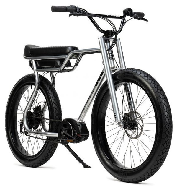BLUETOUCH E-BIKE BIGGIE - Delirium Silver 500 Wh U655