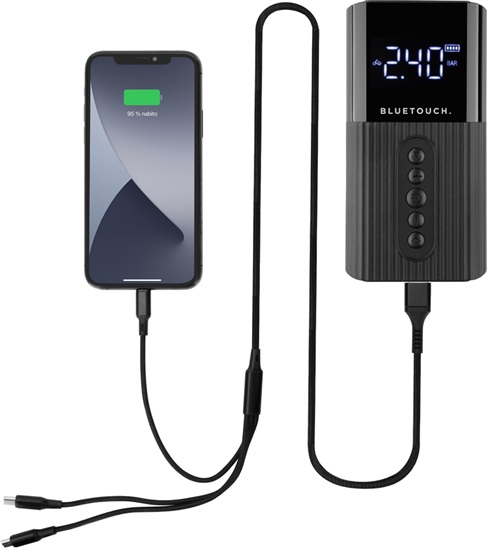 Bluetouch kompresor s powerbankou 8594161629672