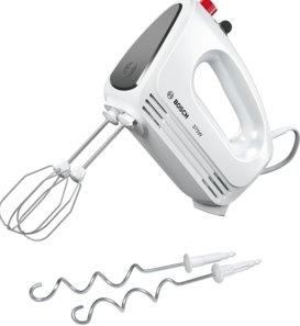 BOSCH_375 W, 4 rýchlosti + turbo, 2 metly, 2 háky, biela/šedá MFQ22100