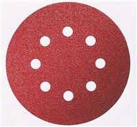 BOSCH Sada brúsnych listov na drevo/kov priemer: 125mm, 6ks 2608605084