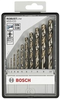 BOSCH Sada vrtákov do kovu Bosch HSS-Co 10-dielna 2607019925
