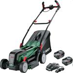 BOSCH UniversalRotak 2x18V-37-550 (2x4,0 Ah), akumulátorová kosačka 06008B9E00