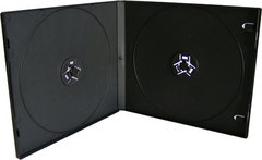 Box na 2 CD, slim, čierny