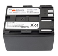 Braun akumulátor CANON BP-535, 4860mAh DB59256