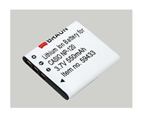 Braun akumulátor CASIO NP-120, 550mAh DB59433