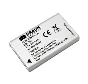 BRAUN akumulátor - MINOLTA NP-200 59299
