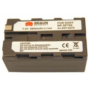 BRAUN akumulátor - SONY L NP-F750 59279