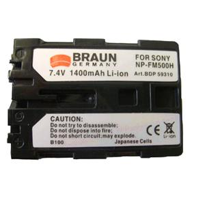 BRAUN akumulátor - SONY NP-FM500H 59310