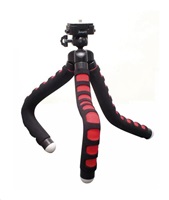 Braun Ministativ FLEXI 1 (27 cm, 169 g, max.0,8kg, kul.hlava, černý/červený) SB20304