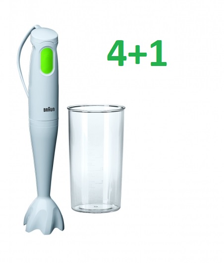 Braun MQ 100 Soup 4+1 (dárek) Tycovy mixer 100000609829