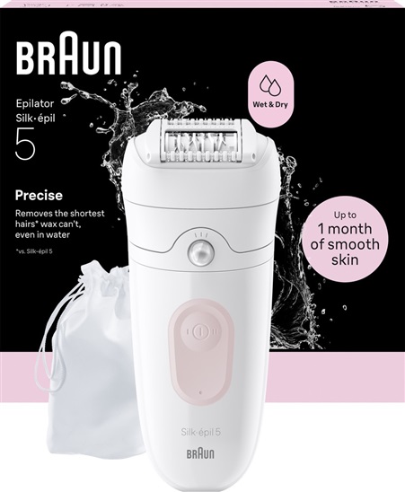 Braun Silk·épil 5 5-011, Světle Růžová 8700216963015