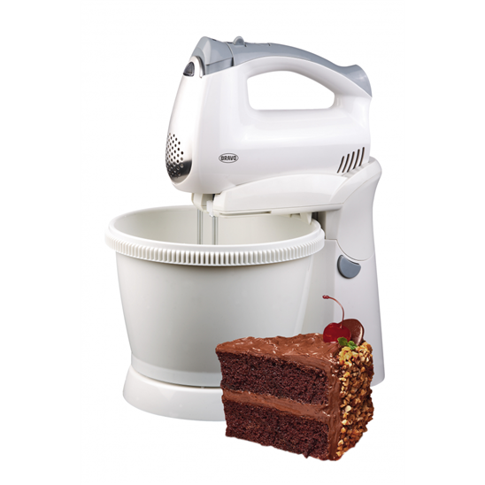 Bravo B-4661 Ruční šlehač s mísou bílý 8595022046614