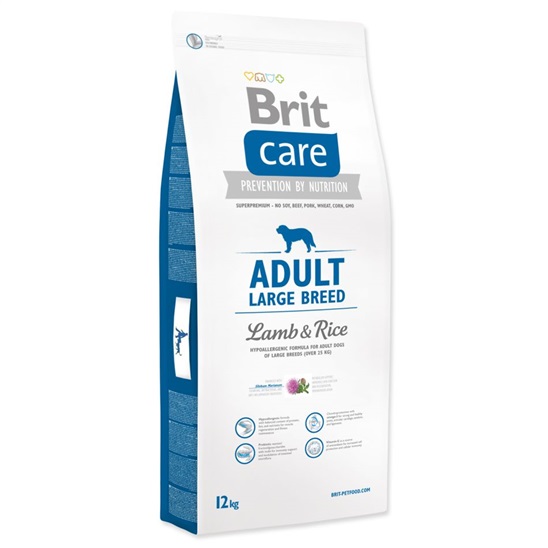 Brit Care Adult Large Lamb & Rice 12kg 8595602518241