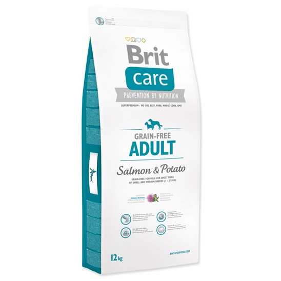 Brit Care gf Adult Salmon & Potato 12kg 8595602510139