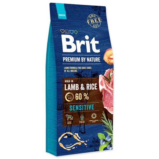Brit Prem by Nature Sensitive Lamb 15kg 8595602526642
