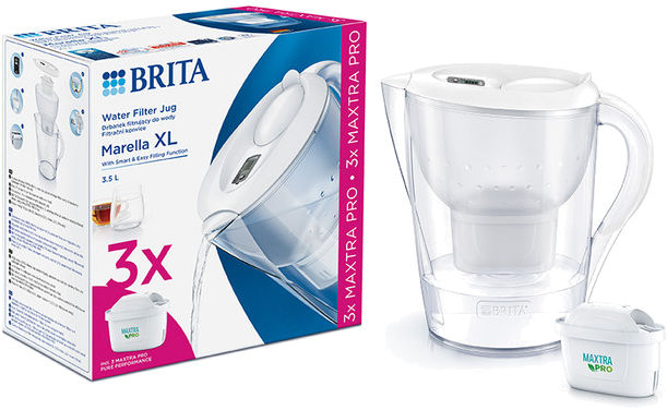 Brita XL 3,5l bílá + 3x MX Pro PO 2024 4006387130886