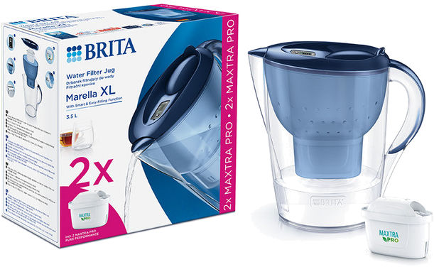 Brita XL 3,5l modrá + 2x MX Pro PO2024 4006387130909