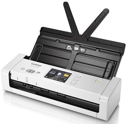 Brother ADS-1700W oboustranný skener dokumentů, až 36 str/min, 600 x 600 dpi, 256 MB, ADF, WiFi, USB host, d ADS1700WTC1