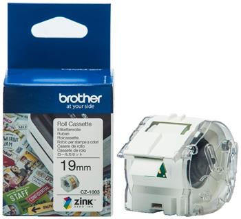 Brother - CZ1003 papírová páska (plnobarevná, bez inkoustová, šíře 19 mm), délka 5m