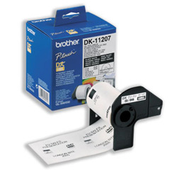 BROTHER DK11207 CD/DVD Labels (100 ks)