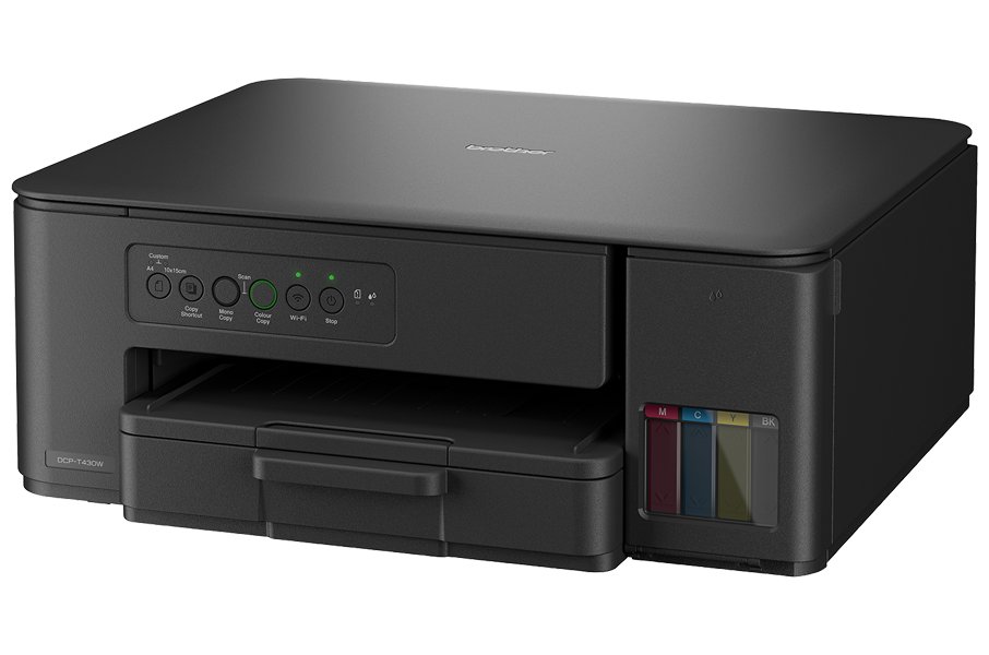 BROTHER inkoust DCP-T430W / A4/ 16ppm/ 128MB/ 2400x600/ copy+scan+print/ USB 2.0 / Wi-Fi/ Ink Tank systém DCPT430WYJ1