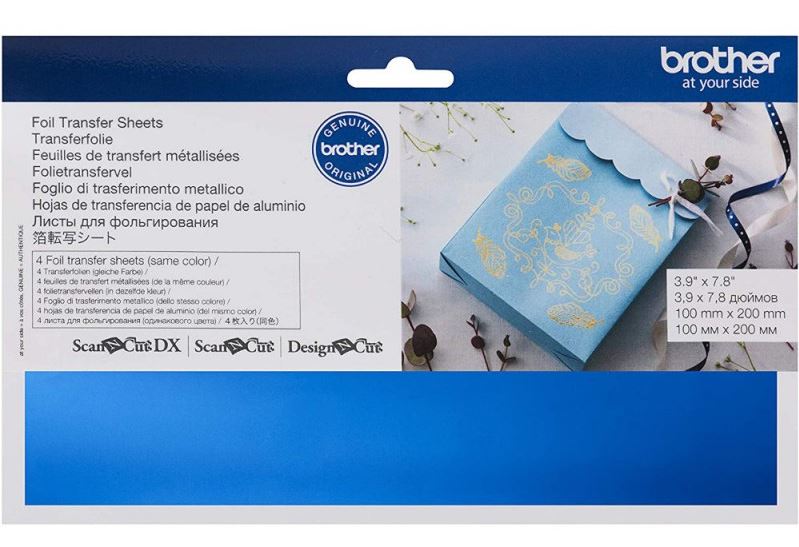 Brother - Kovová fólie modrá CAFTSBLU1