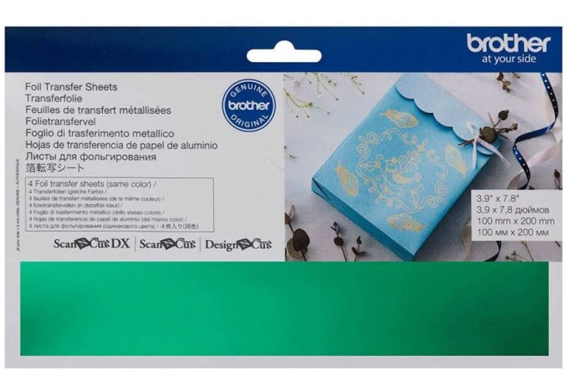 Brother - Kovová fólie zelená CAFTSGRN1