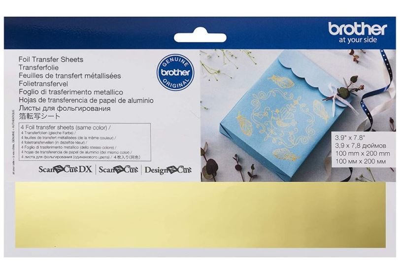 Brother - Kovová fólie zlatá CAFTSGLD1