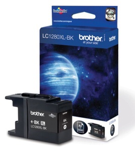 Brother LC-1280XLBK - Černá - originál - inkoustová cartridge - pro Brother MFC-J5910DW, MFC-J6510D LC1280XLBK