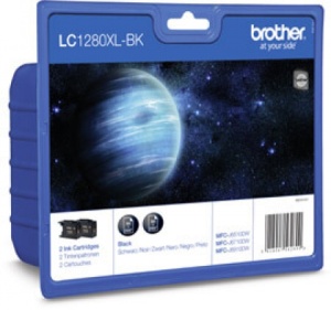 BROTHER LC-1280XLBK Ink Black Twin Pack pre MFC-J6910DW LC1280XLBKBP2