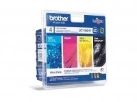 Brother originál ink LC-1100HYVALBP, CMYK, 900/3x750str., high capacity, Brother DCP-6690CW, MFC-64 LC1100HYVALBP