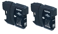 Brother originál ink LC-1100SET 2X, black, 2ks, Brother DCP-6690CW, MFC-6490CW LC1100BKBP2