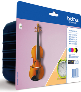 Brother originál ink LC-127XLVALBP, CMYK, 4*1200str., Brother MFC-J4510 DW LC127XLVALBP