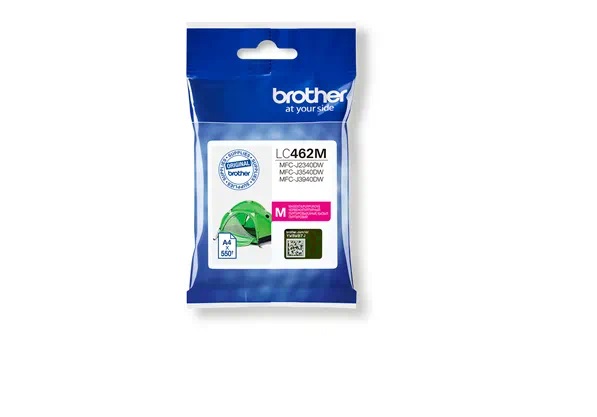 Brother originál ink LC-462M, magenta, 550str., Brother MFC J2340DW, MFC J3540DW, MFC J3940DW LC462M