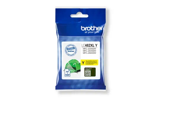Brother originál ink LC-462XLY, yellow, 1500str., Brother MFC J2340DW, MFC J3540DW, MFC J3940DW LC462XLY