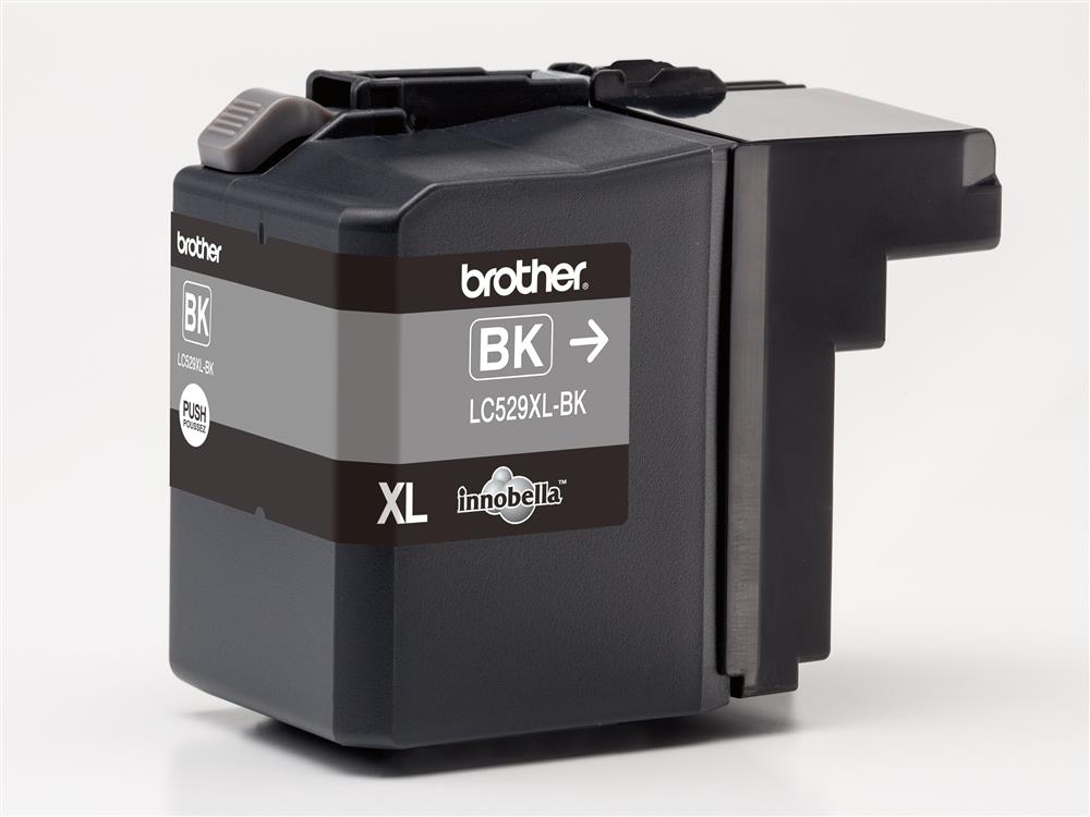 Brother originál ink LC-529XLBK, black, 2400str., Brother DCP J100, DCP J105, MFCJ200 LC529XLBK