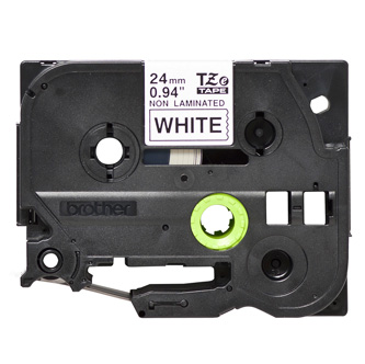 Brother originál páska do tlačiarne štítkov, Brother, TZE-N251, čierny tlač/biely podklad, nelamino TZEN251