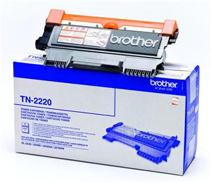 Brother originál toner TN2220, black, 2600str., Brother HL-2240D, 2250DN