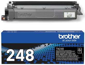Brother originál toner TN248BK, black, 1000str., Brother DCP-L3520CDW, DCP-L3560CDW, HL-L3220CW, O