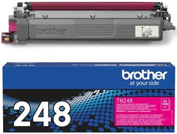 Brother originál toner TN248M, magenta, 1000str., Brother DCP-L3520CDW, DCP-L3560CDW, HL-L3220CW, O