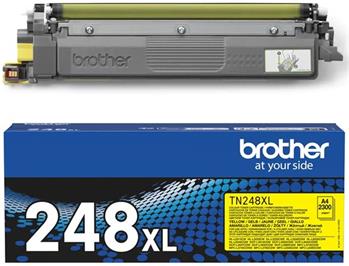 Brother originál toner TN248XLY, yellow, 2300str., Brother DCP-L3520CDW, DCP-L3560CDW, HL-L3220CW,