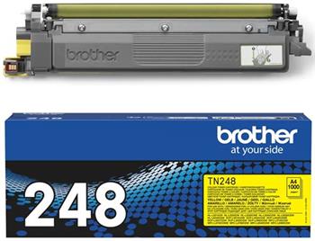 Brother originál toner TN248Y, yellow, 1000str., Brother DCP-L3520CDW, DCP-L3560CDW, HL-L3220CW, O