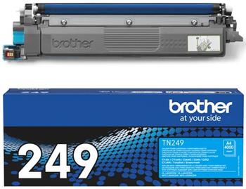 Brother originál toner TN249C, cyan, 4000str., Brother HL-L8230CDW, MFC-L8390CDW, O