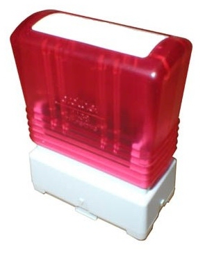 Brother PR-2260R, razítko červené (22x60 mm) PR2260R6P