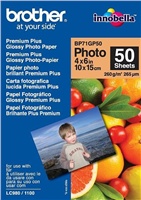 Brother Premium Glossy Photo Paper, foto papier, lesklý, biely, 10x15cm, 4x6", 260 g/m2, 50 ks BP71GP50