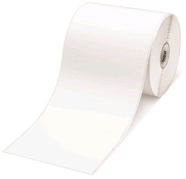 BROTHER RDS07E5, White Paper Label Continuous 58mm x 86m